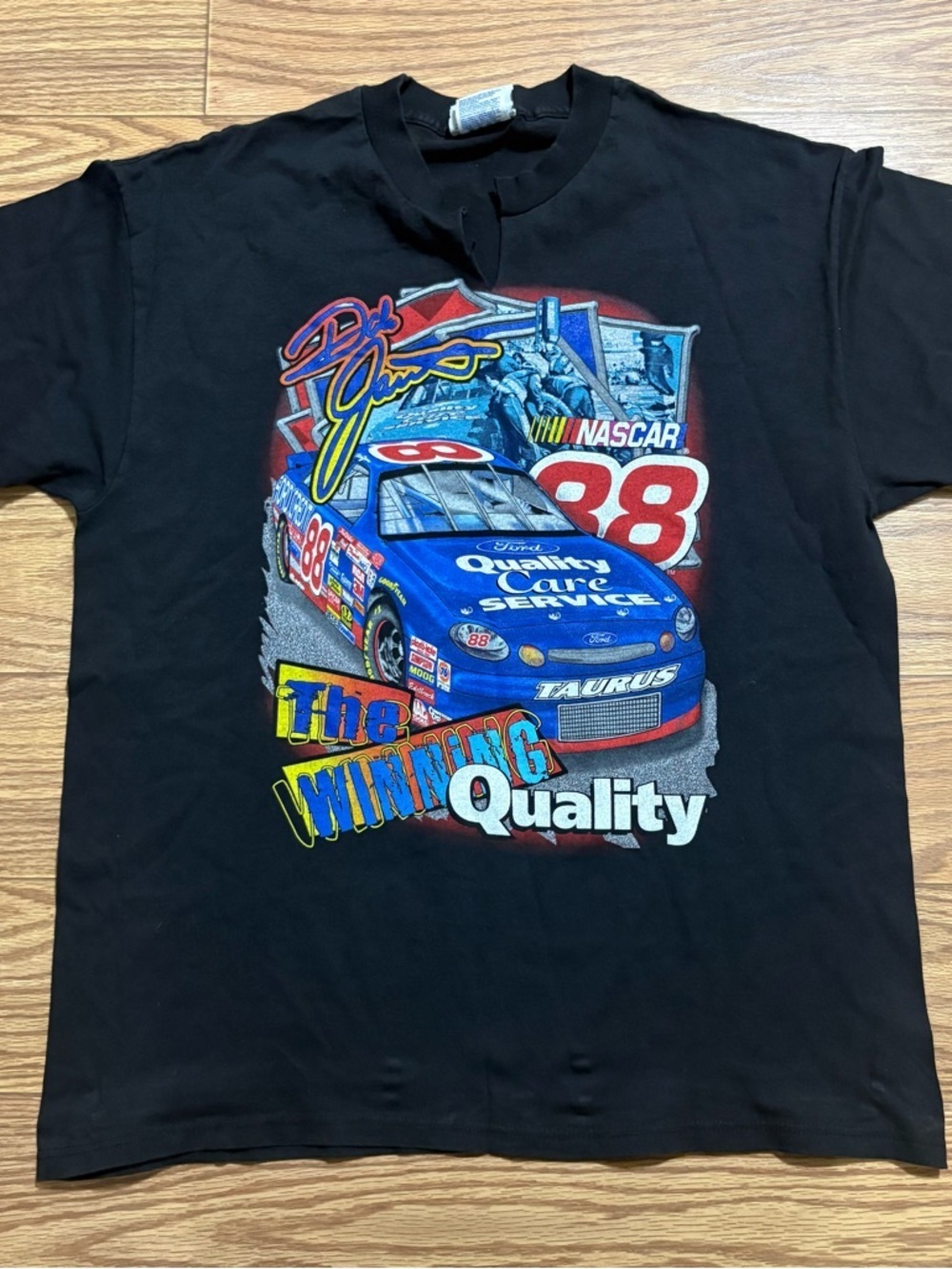 Vintage 90s Chase Authentics Dale Jarrett 88 Shirt XL NASCAR